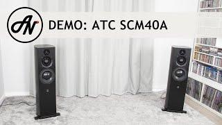 ATC SCM40A Active Speakers - Video Demonstration