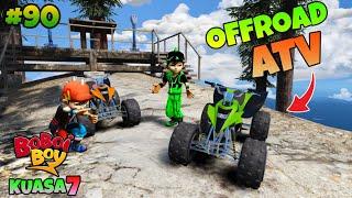 GTA 5 MOD BOBOIBOY KUASA NAIK ATV KE GUNUNG TERTINGGI