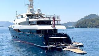 BEOL Yacht by CRN $30 million worth 60 m 2009 release.