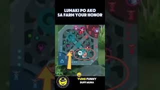 Lumaki po ako sa farm your honor in Mobile Legends MLBB no objectives jungler