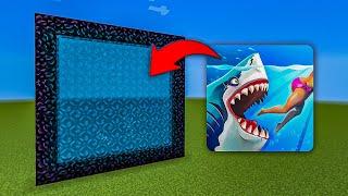 How to Make A Portal To The Hungry Shark Dimension in Minecraft