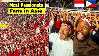 American Experiences Indonesia vs Philippines Football Match   Insane Atmosphere