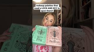 makeup palettes that need a LOCK AND KEY  #shorts #beautyhacks #makeup @PLouiseMakeupAcademy