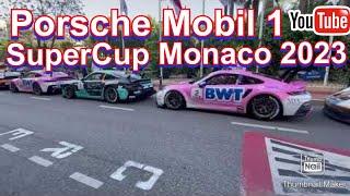  PORSCHE MOBIL 1 SUPERCUP MONACO 2023 - PORSCHE GT3 BWT GLENCAR LOWA MC GREGOR XIOR LAB MOB WOLF