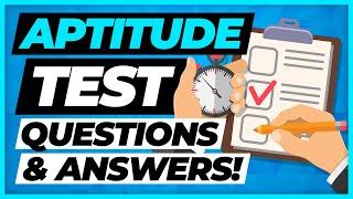 APTITUDE TEST Questions & Answers How to Pass an Aptitude Test at the FIRST ATTEMPT 100% PASS