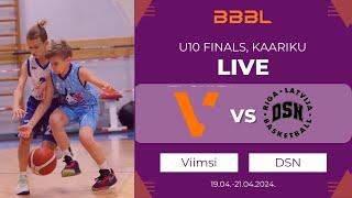KK Viimsi 2014 vs DSN 2014  BBBL boys U10 Finals Stage