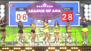 20150628 AOA 심쿵해 _ Chocolate + Heart Attack SBS Inkigayo Live HD