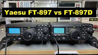 TA-0311 Yaesu FT-897 vs FT-897D  HF 50 VHF UHF Multimode