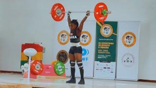 African Games 2023 Winnifred Ntumi Wins Gold & 2 Silver Medals For Ghana In Weightlifting