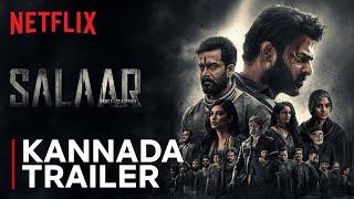 Salaar  Kannada Trailer  Prabhas  Prithviraj  Shruthi Haasan  20th Jan  Netflix India