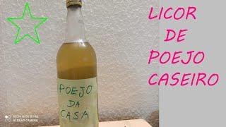 Licor de Poejo Caseiro