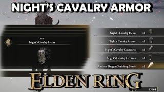 ELDEN RING - Nights Cavalry Armor Set Location  SECRET ARMOR