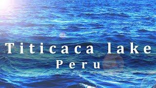 Titicaca lake  Drone  Floating Uro Islands  Taquile  Puno  Sillustani