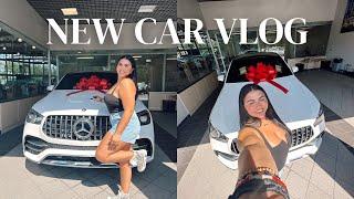 NEW CAR VLOG *2023 Mercedes AMG GLE 53 Coupe* unbox my new car with me