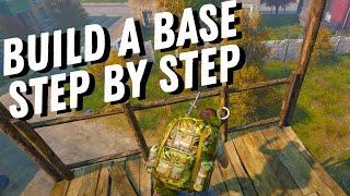 How To Build A Fence Gate Watchtower Flagpole In DayZ