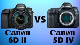 Canon 6D Mark II vs Canon 5D Mark IV