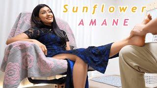 ファンタジー足つぼ｜美脚モデル・アマネ Ep1｜ASMR｜Sunflower style & Japanese foot massage