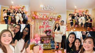 VLOG 58 Breakfast at Ikea & attended our friends’ baby shower