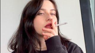 ASMR smoking a cigarette with you no talking n nature sounds