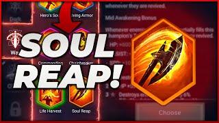 THE BEST DAMAGE BLESSING?? Soul Reap Blessing Spotlight Raid Shadow Legends