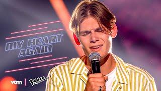 Finn - My Heart Again  Blind Auditions #10  The Voice van Vlaanderen  VTM