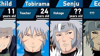 Evolution of Tobirama Senju in Naruto