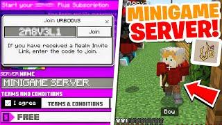#1 New Minecraft Anarchy SMP & Minigame Server BEDROCK MINIGAME SERVER