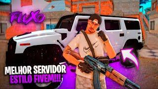 FLUXO RP - MELHOR SERVIDOR DE MTA ESTILO FIVEM PARA PC FRACO *vip grátis* - GTA MTA RP