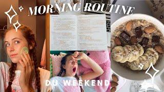 Ma MORNING ROUTINE du WEEKEND  2021