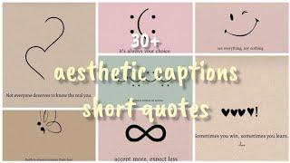 Aesthetic short quote’s 30+whatsapp captainsinstagram bio