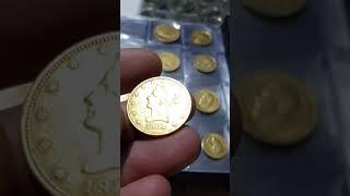 Золотая монета 10 долларов 1904