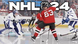 NHL 24  SCORING ALL SKILL MOVES WITH TOTAL CONTROL