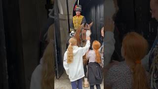 See what King’s Horse Did when these young tourists approached him