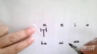 Write in Linear B part 1