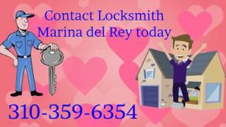 Locksmith Marina Del Rey  310-359-6354  Fast Service