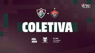 COLETIVA - FLUMINENSE 0 X 1 VITÓRIA - CAMPEONATO BRASILEIRO 2024