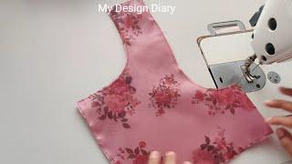 Very easy Blouse Design Cutting and stitching । Back neck design। Blouse Designs ।