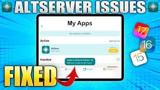 How to Fix AltServer Could Not Be Found Error FAST 2024