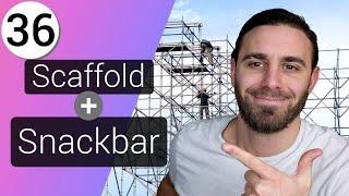 Managing Snackbars with Scaffold Jetpack Compose