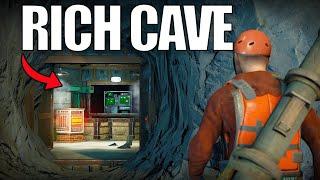 I raided a secret bunker cave...