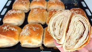 HİÇ BÖYLE ÇÖREK YEDİNİZ Mİ⁉️ ŞİMDİYE KADAR YEDİĞİM EN LEZZETLİ VE YAPTIĞIM EN KOLAY KAT KAT ÇÖREK