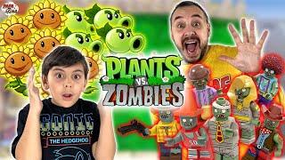 ЗОМБИ ПРОТИВ РАСТЕНИЙ ИГРЫ НАБОРЫ И КОНСТРУКТОР PLANTS VS ZOMBIES ПАПА РОБ И ЯРИК И ПАПА БОБ