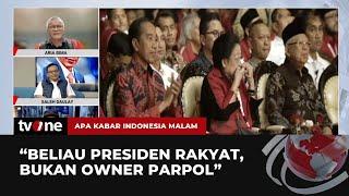 Aria Bima PAN Gak Pernah Dukung Jokowi kenapa Tiba-tiba Nawarin jadi Owner  AKIM tvOne