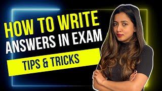 How to Write Answers in Board Exams  Paper Presentation Skills  Tips and Tricks  Shubham Pathak