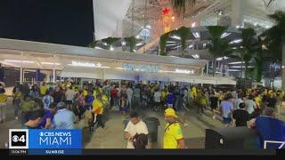 Fans devastated after chaotic security breach at Hard Rock Stadium during Copa America final