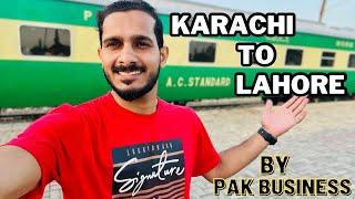 Pak Business Train  AC standard  Business class review  Karachi to Lahore
