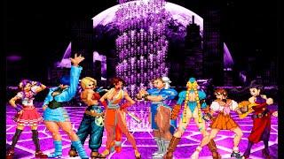 Kof Mugen Girls Kof Team Vs Street Fighter Girls Team