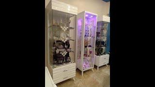 موديلات نيش مودرن و دولاب فضيات Modern niche models and silver cupboard