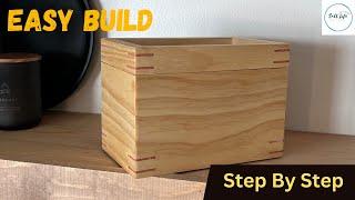 Building a Wooden Box Without a Spline Jig