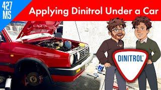 How easy is it to apply Dinitrol under a classic car?  427 Motorsports